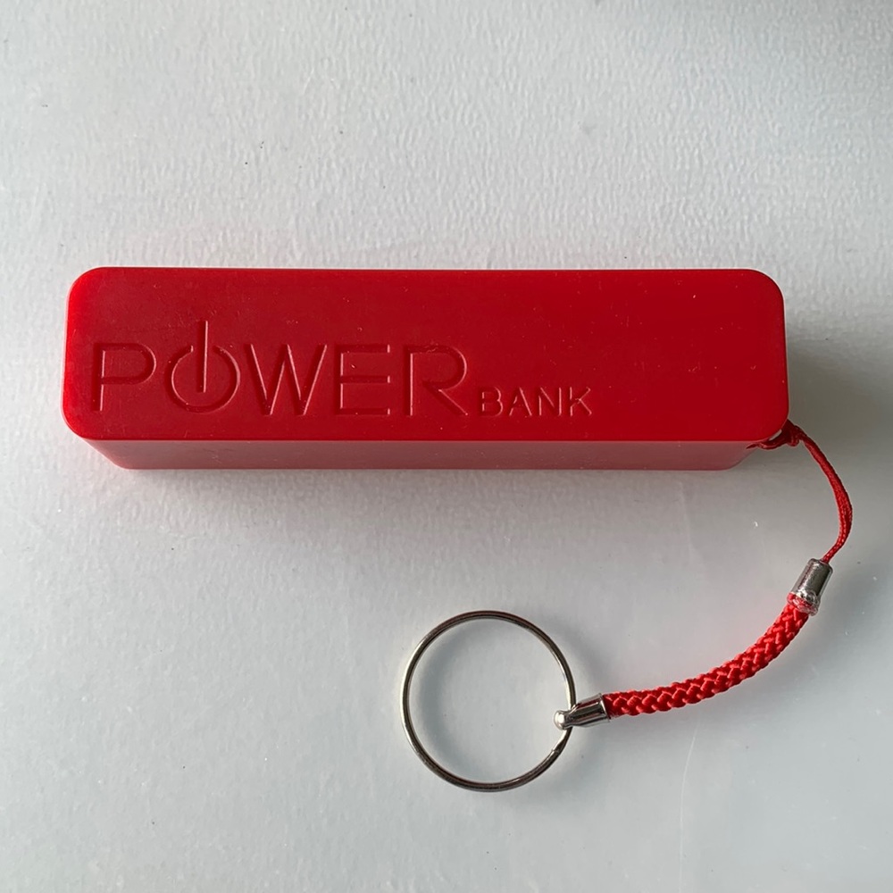 Power bank with keychain